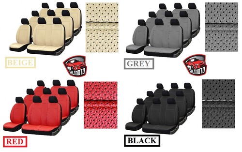 Leather tailored seat covers - leather,