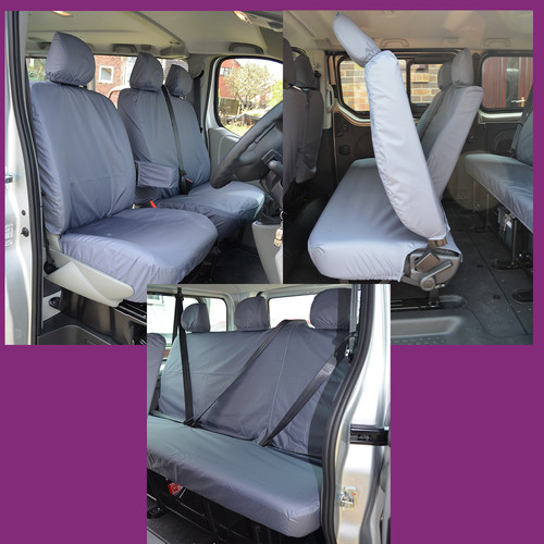 Waterproof minibus grey - minibus,