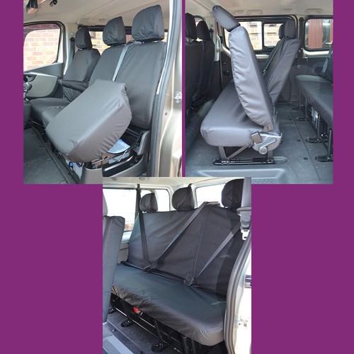 Black waterproof seat - black,